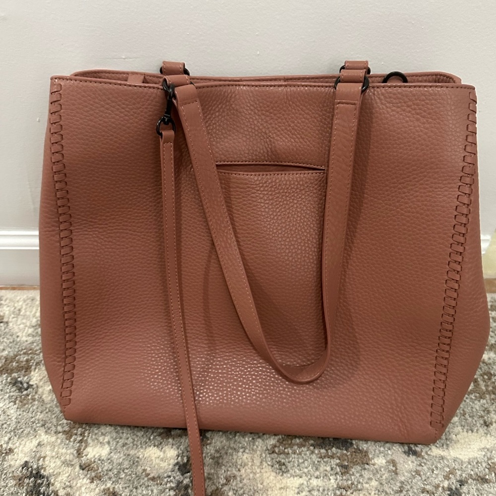 Dagne dover handbag, Allyn Tote Warm Dust Rose Pink